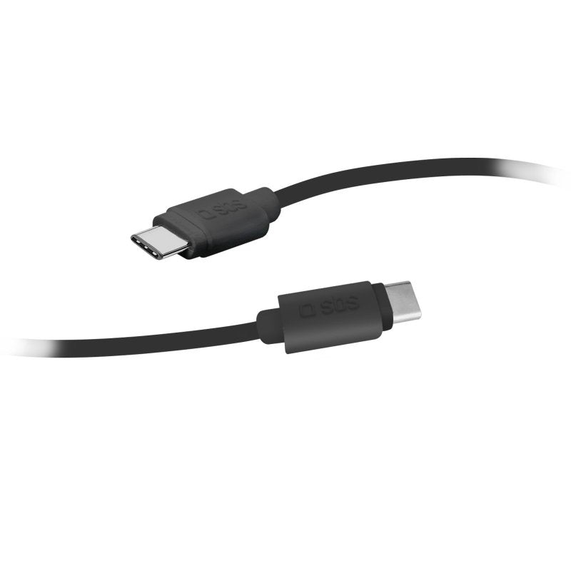 SBS Datenkabel USB Typ-C zu Anschluss 1.5 m schwarz - Kabel - Digital/Daten