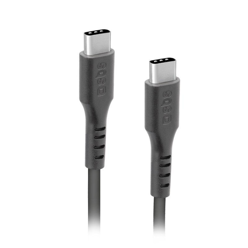 SBS Datenkabel USB Typ-C zu Anschluss 1.5 m schwarz - Kabel - Digital/Daten