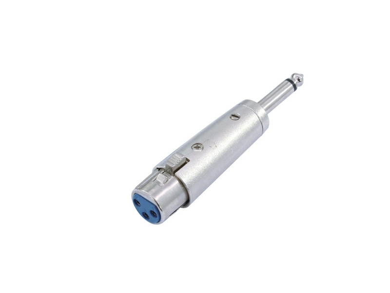 Omnitronic 30226400 XLR Adapter[1x XLR-Buchse 3 polig - 1x Klinkenstecker 6.3 mm mono] - Kabel - Audio/Multimedia