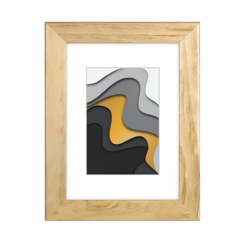 Hama Vigo - Holz - Gelb - Einzelbilderrahmen - Matte - Wand - 10 x 15 cm