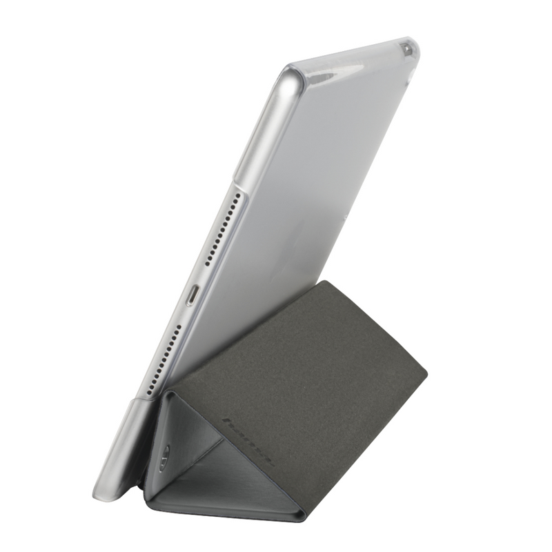 Hama "Fold Clear" - Flip-Hülle für Tablet - Polyurethan - Grau, durchsichtig - 10.2" - für Apple 10.2-inch iPad (7. Generation, 8. Generation)