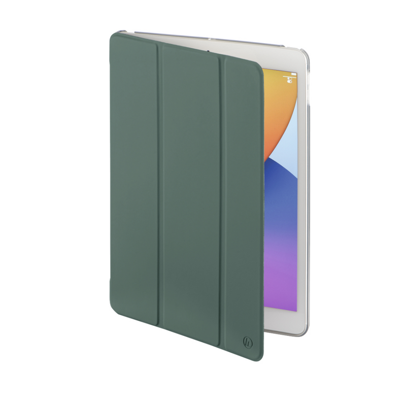 Hama "Fold Clear" - Flip-Hülle für Tablet - Polyurethan - grün - 10.2" - für Apple 10.2-inch iPad (7. Generation, 8. Generation)