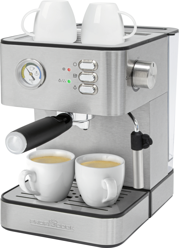 Clatronic Espressomaschine PC-ES 1209 inox sr