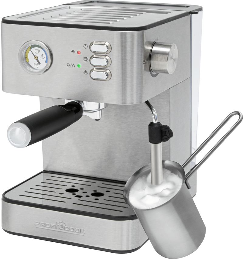 Clatronic Espressomaschine PC-ES 1209 inox sr