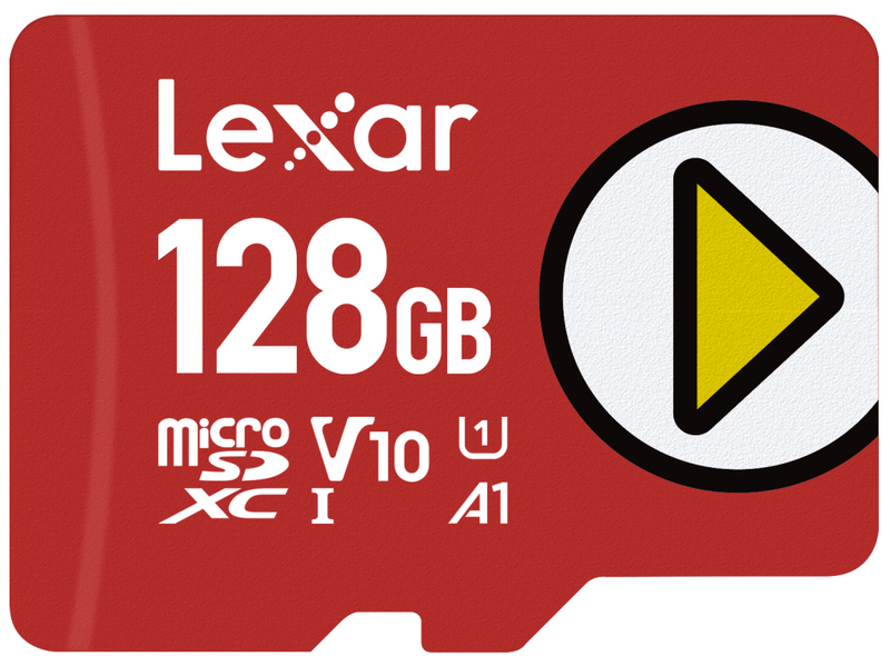 Lexar PLAY - Flash-Speicherkarte - 128 GB - A1 / Video Class V10 / UHS-I U1 / Class10