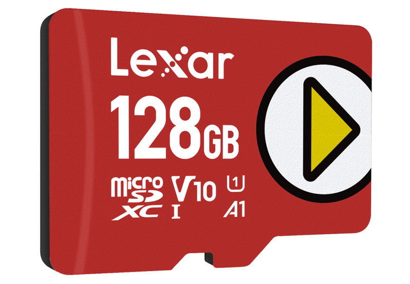 Lexar PLAY - Flash-Speicherkarte - 128 GB - A1 / Video Class V10 / UHS-I U1 / Class10