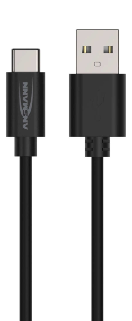 Ansmann Kabel USB 3.0 A->USBC S/S 1.0m bl USBC Daten- und Ladekabel - Kabel - Digital/Daten