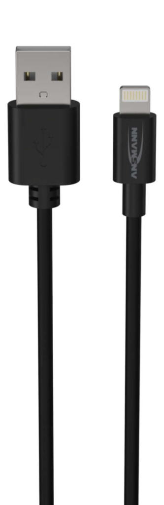 Ansmann Kabel USB->Lightning 1.0m bl Lightning Daten- und Ladekabel - Kabel - Digital/Daten