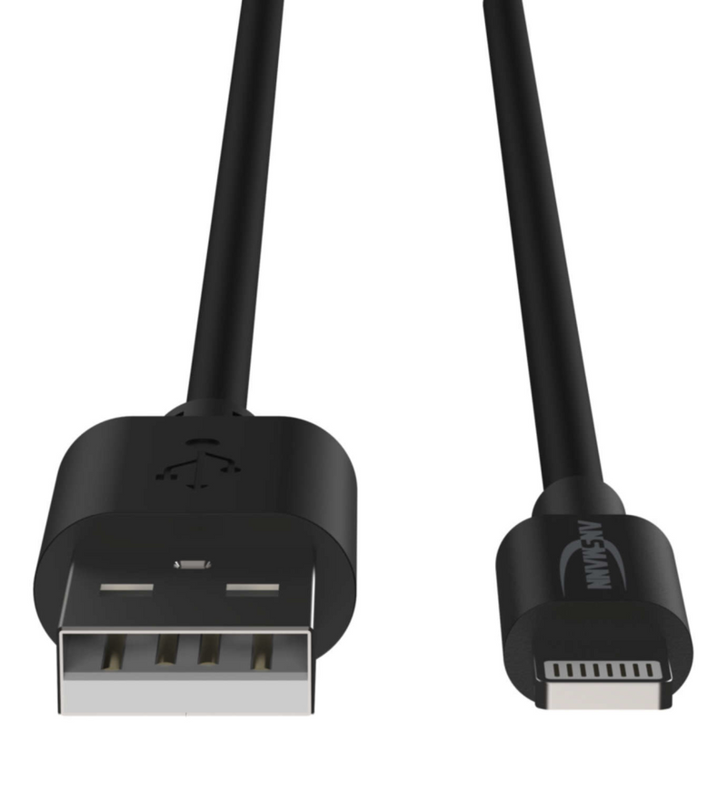 Ansmann Kabel USB->Lightning 1.0m bl Lightning Daten- und Ladekabel - Kabel - Digital/Daten