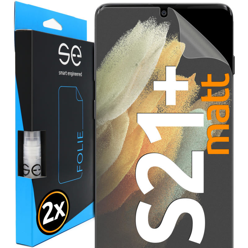 smart.engineered 2x3D screen protector for Samsung Galaxy S21+ matte