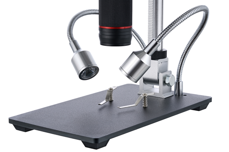 Levenhuk DTX RC4 - Digitales Mikroskop - Schwarz - Metall - LCD - 17,8 cm (7 Zoll) - MicroSD (TransFlash)