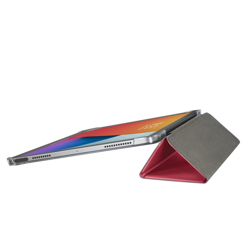 Hama "Fold Clear" - Flip-Hülle für Tablet - Polyurethan - Rot - 11" - für Apple 11-inch iPad Pro (1. Generation, 2. Generation, 3. Generation)