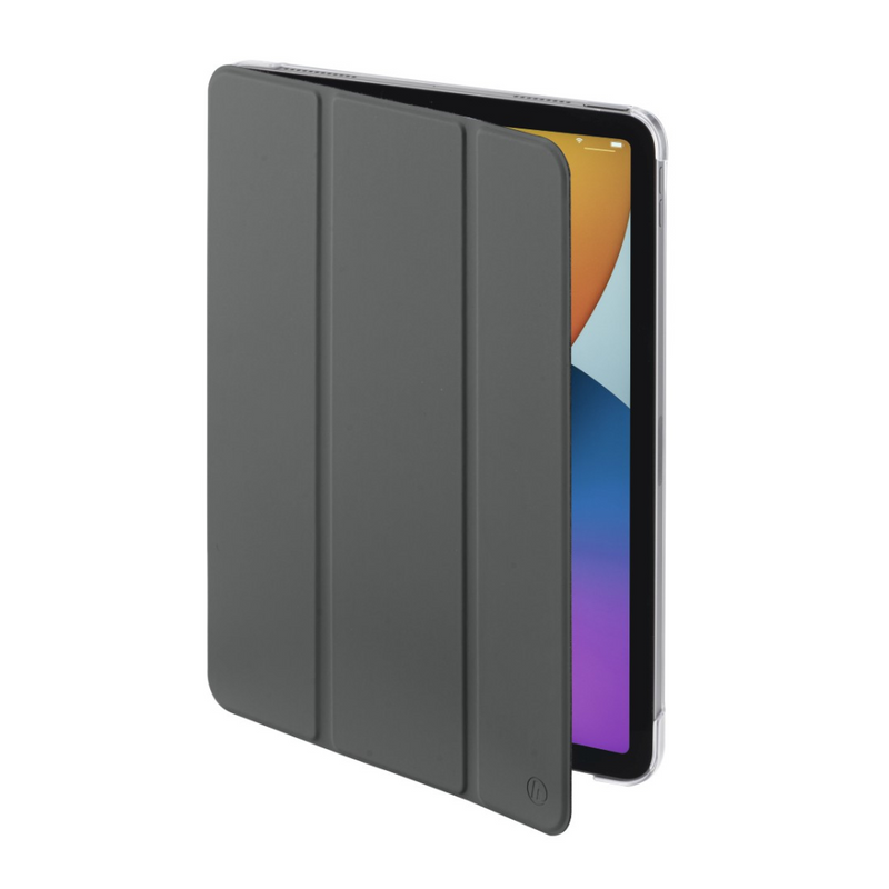 Hama "Fold Clear" - Flip-Hülle für Tablet - Polyurethan - Grau, durchsichtig - 12.9" - für Apple 12.9-inch iPad Pro (5. Generation)