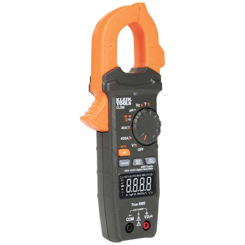 Klein Tools CL390 Hand-Multimeter digital CAT III 600 V Anzeige Counts 4000