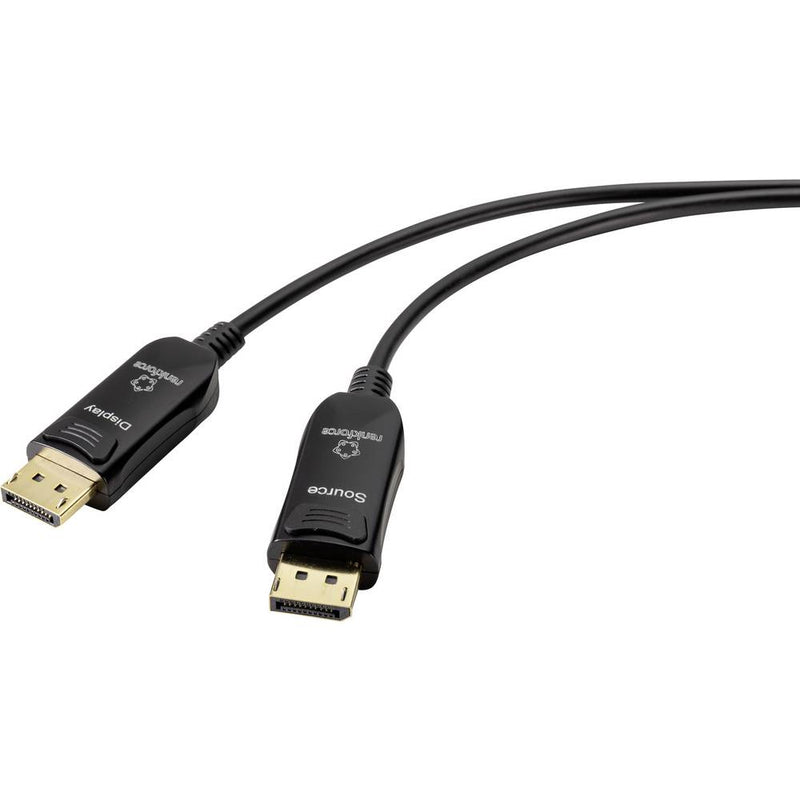Renkforce DisplayPort Anschlusskabel 50.00 m RF-4598012 1.4 Black[1x - Digital/Display/Video
