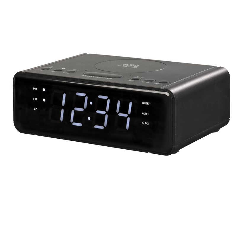 Inter Sales CRQ-100 - Clock-radio - - trådløs opladning