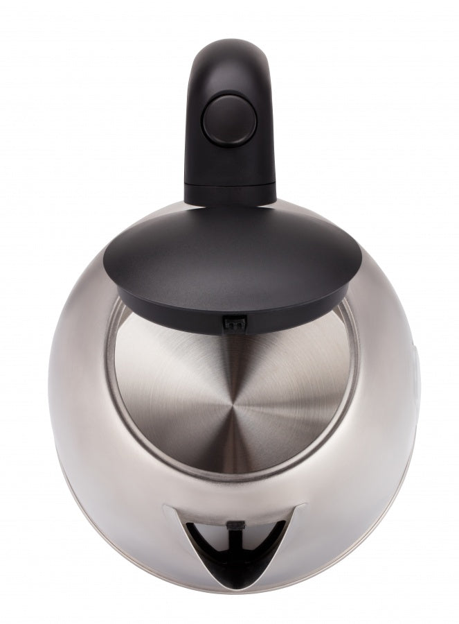 MPM MCZ-102M electric kettle 1.7 L 2200 W Black Stainless steel