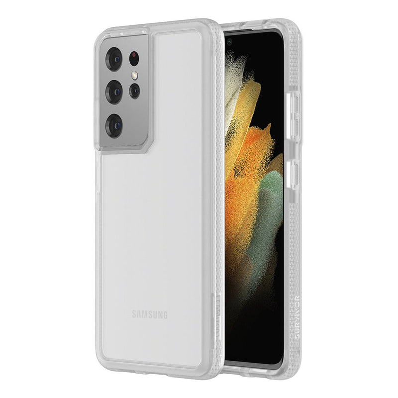 Griffin Survivor Strong Case| Samsung Galaxy S21 Ultra 5G| transparent|