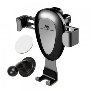 MacLean car phone holder universal for the ventilation grille gravity max. center
