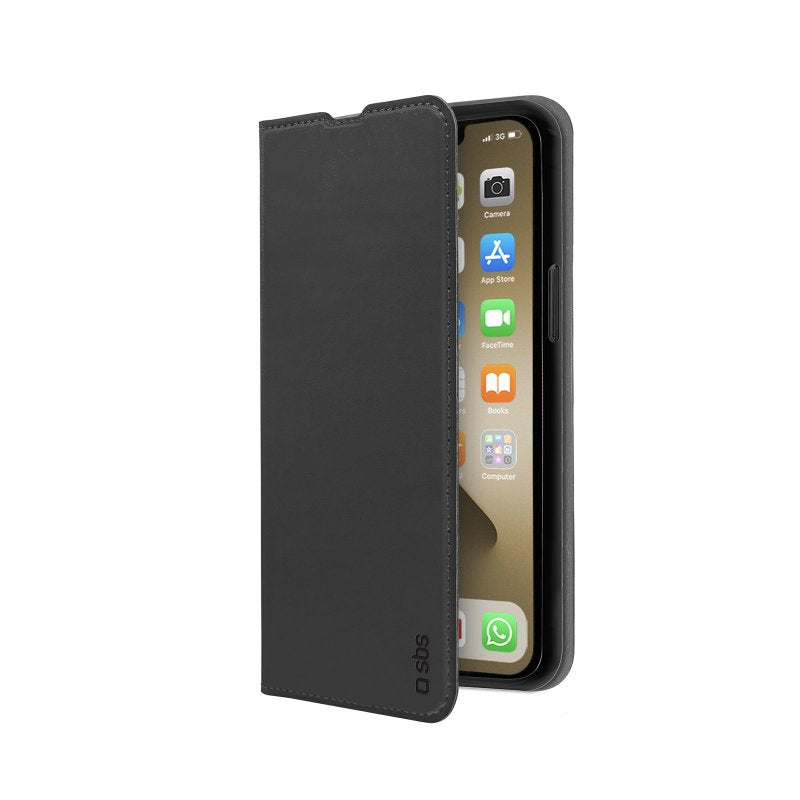 SBS Book Wallet Lite Apple iPhone 13 Pro Max schwarz