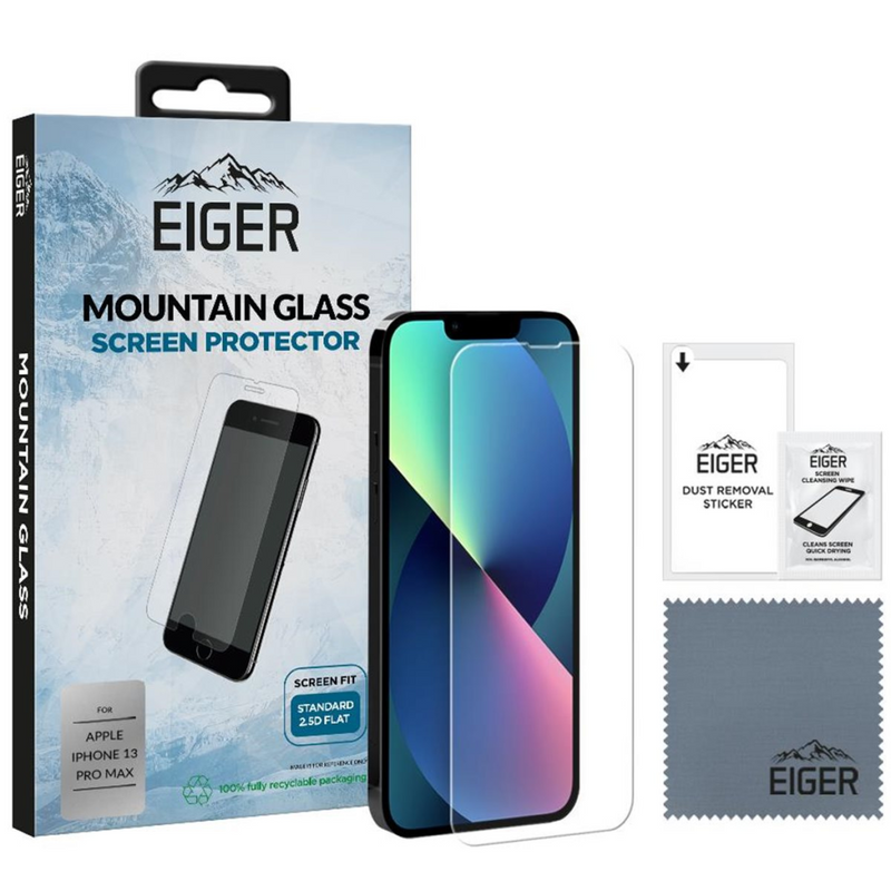 Eiger Mountain Glass 2.5D SP iPhone 13 Pro Max clear