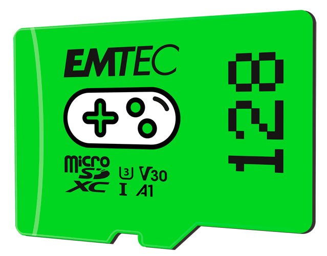 EMTEC Gaming - Flash-Speicherkarte - 128 GB - A1 / Video Class V30 / UHS-I U3
