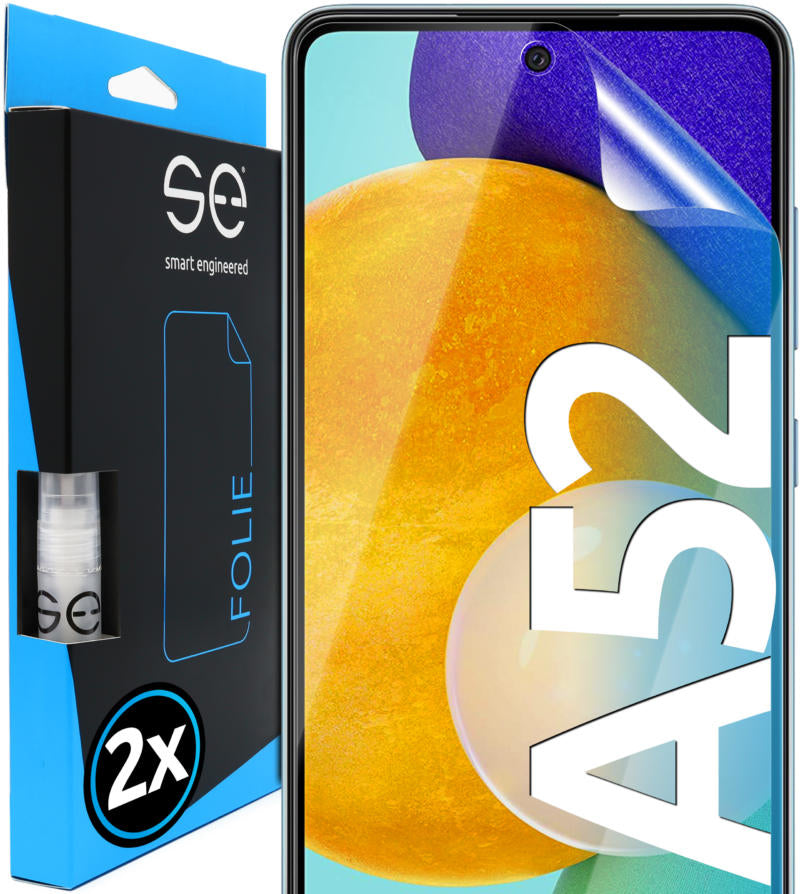 smart.engineered 2x3D Screen Protector for Samsung Galaxy A52 transparent