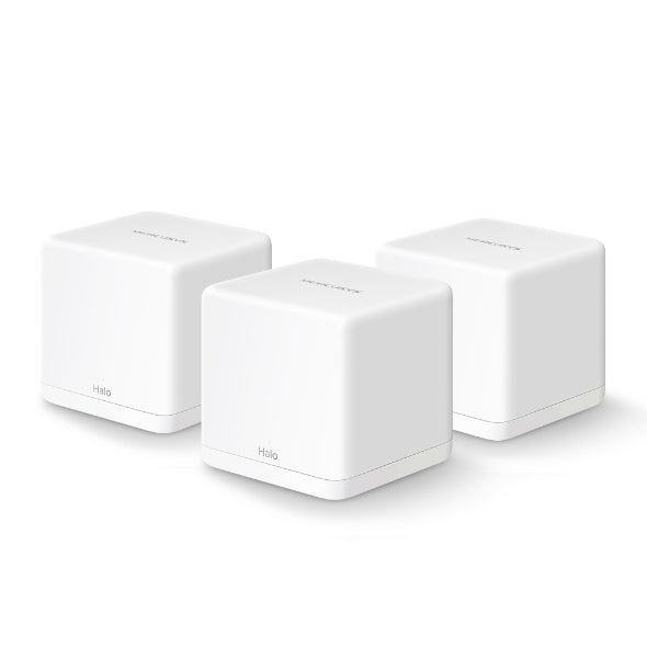 Mercusys HALO H30G Whole-Home Mesh Wi-Fi System 3 Pack Dual Band AC1300 2 x LAN on each