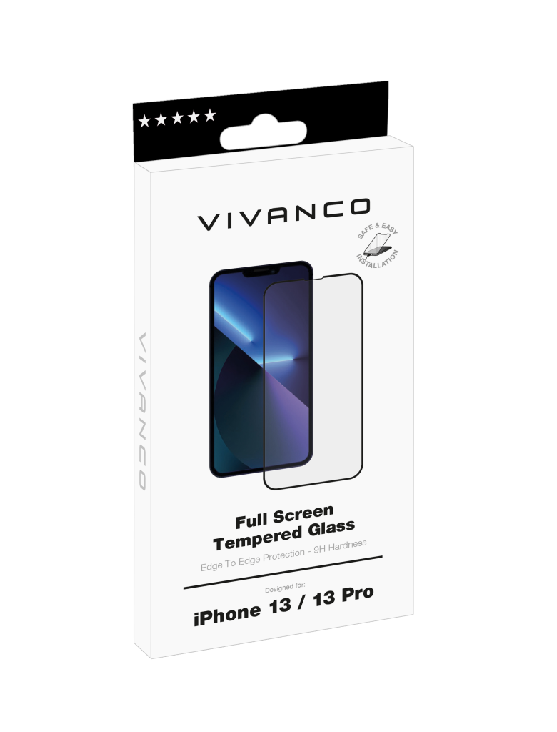 Vivanco 2.5D 2.5DGLASVVIPH2021/2021P Displayschutzglas Passend für Handy iPhone 13