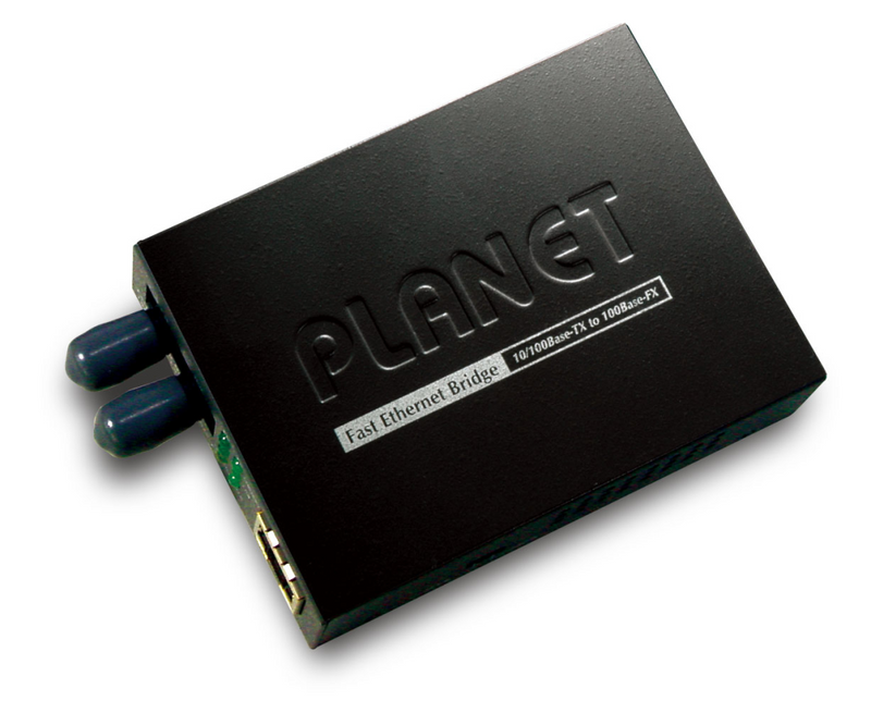 Planet FT-801 - Medienkonverter - 100Mb LAN - 10Base-T, 100Base-FX, 100Base-TX