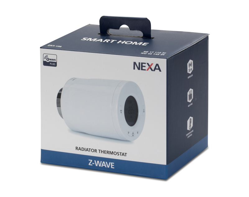 Nexa Radiator Thermostat Z-Wave /ZRT-106