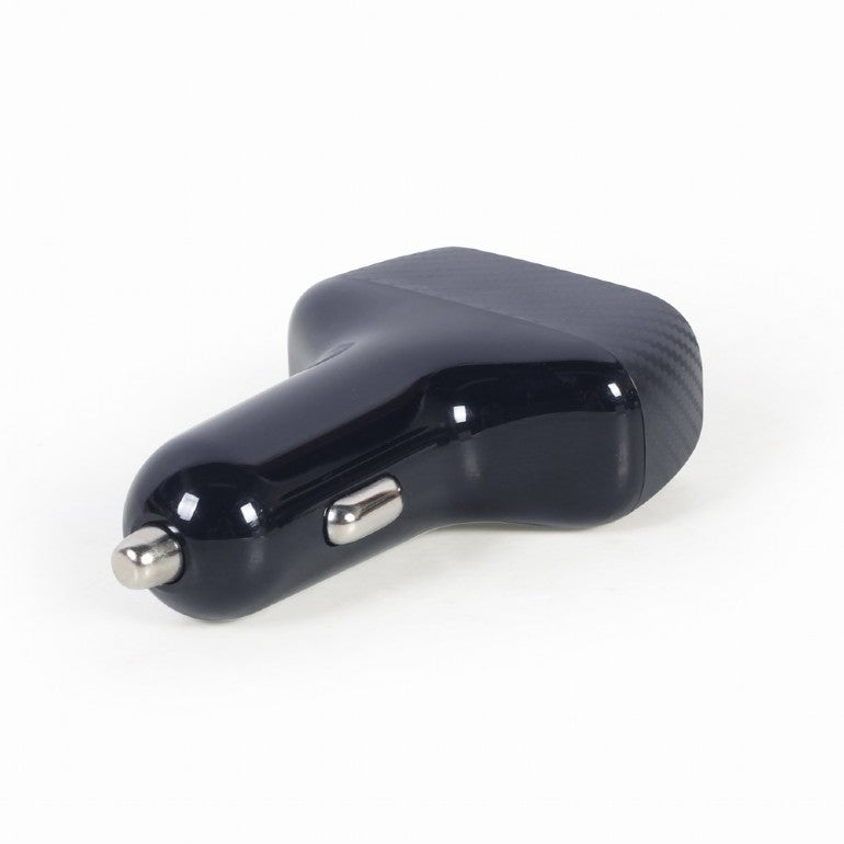 Gembird 2-Port-USB-Auto-Schnellladegeraet QC3.0 36 W schwarz