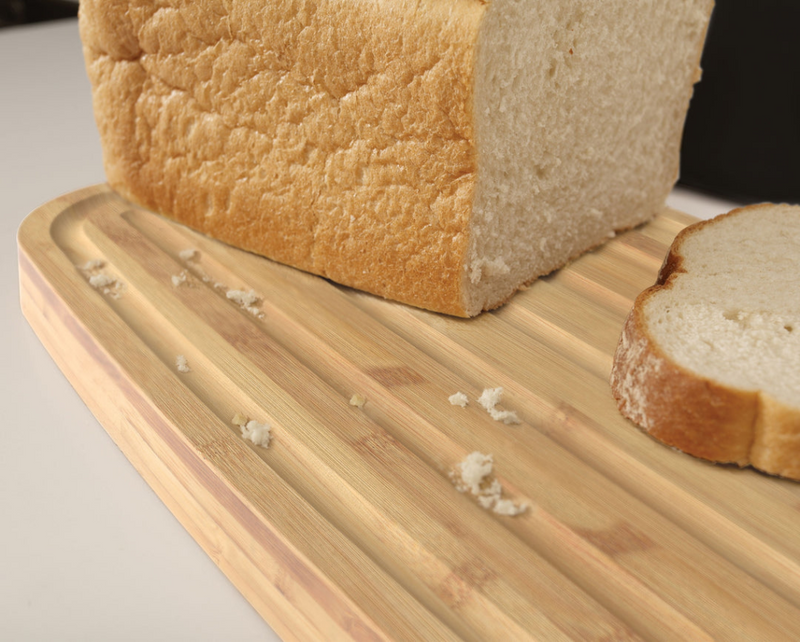Joseph Joseph Bamboo Bread and cutting board white