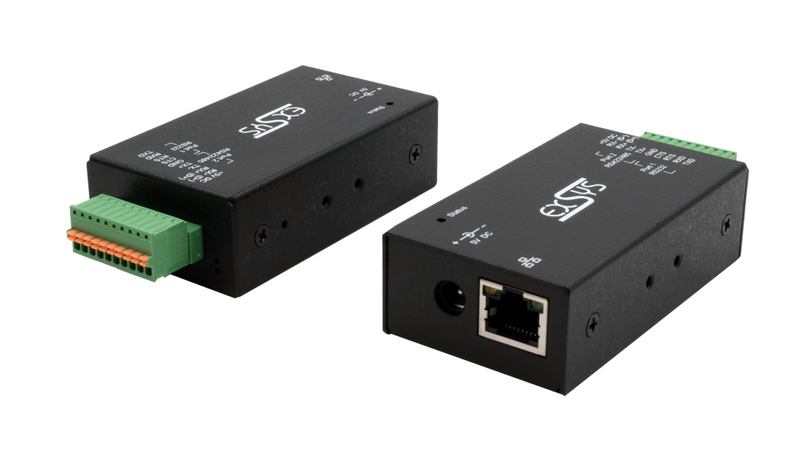 Exsys Ethernet zu 1x RS-232/422/485 Ports Software Netzteil - Ethernet