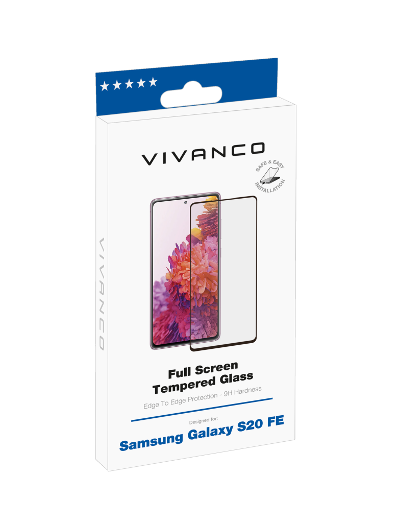 Vivanco 2.5D 2.5DGLASVVSGS20FE Displayschutzglas Passend für Handy-Modell Galaxy S20 FE 1