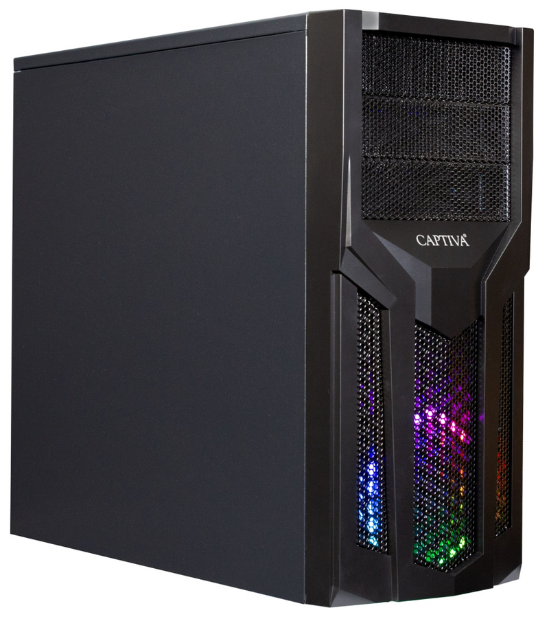 CAPTIVA Advanced Gaming PC I65-550[Intel Core i5-10400F 16GB RAM 500GB SSD NVidia - Core i5 - 16.384 MB
