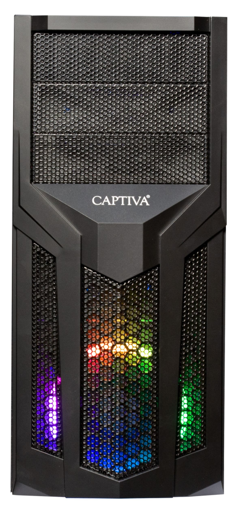 CAPTIVA Advanced Gaming PC I65-550[Intel Core i5-10400F 16GB RAM 500GB SSD NVidia - Core i5 - 16.384 MB