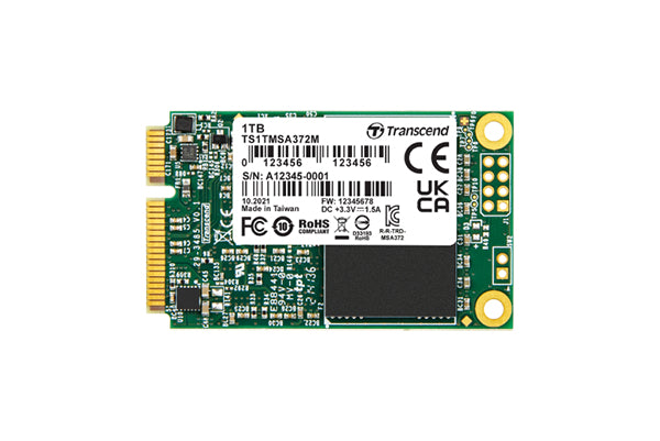 Transcend 16 GB Interne Festplatte 6.35 cm (2.5") SATA III TS16GMSA372I (TS16GMSA372I) - Solid State Disk - Serial ATA