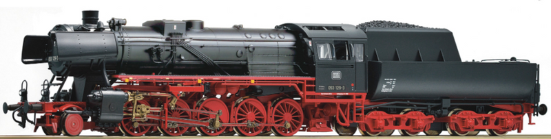 Roco 78141 Locomotiva a vapore H0 053 129-3 della DB