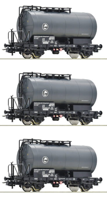 Roco 76005 Kit di 3 vagoni cisterna H0 EVA DB