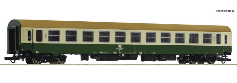 Roco Vagone treno veloce H0 semi-urbano della DR 74802 2. Classe tipo BM 11