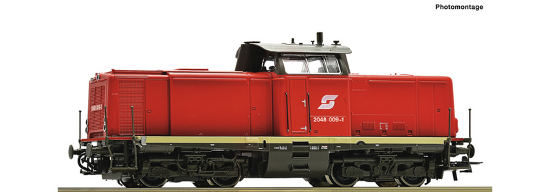 Roco 58561 Locomotiva diesel H0 Rh 2048 dellolio BB