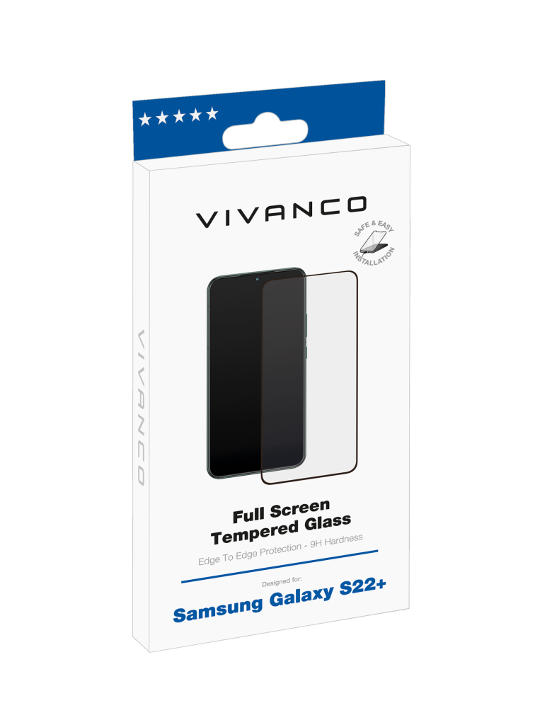 Vivanco 2.5DGLASVVSGS22P Displayschutzglas Passend für Handy-Modell Samsung Galaxy S22+ 1