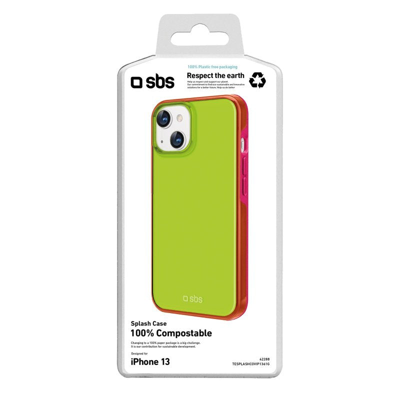 SBS Cover mit transparenter farbiger Oberfläche für das iPhone 13 Pro Max