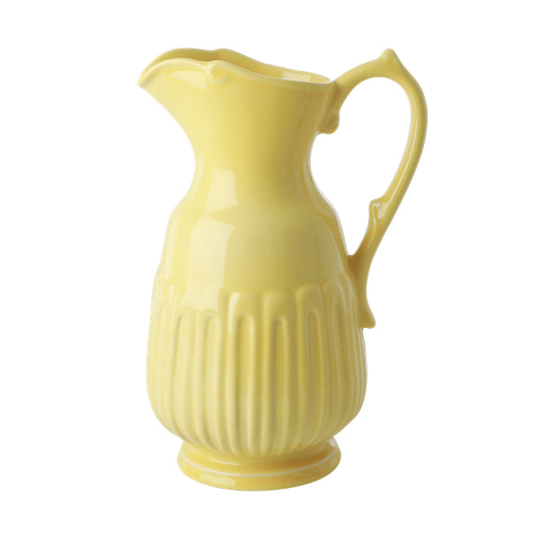 Rice Ceramic Jug - Bright Yellow CEJUG-LY