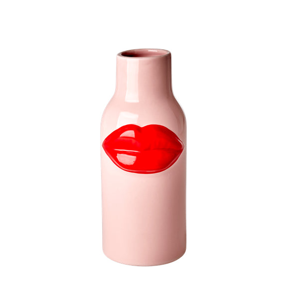 Rice Ceramic Vase - Red Lips Large CEVAS-LLIP