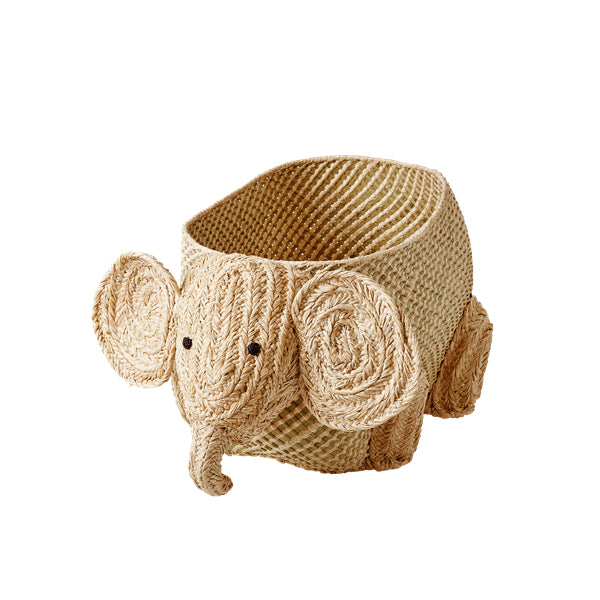 Rice Woven Storage Animal - Elephant BSANI-ELEPH
