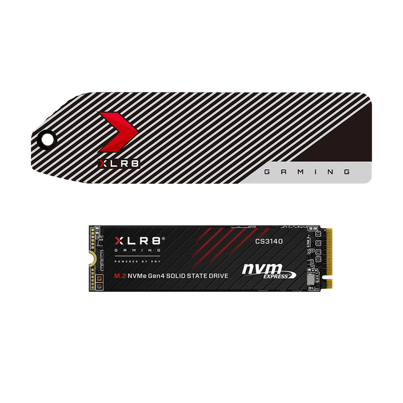 PNY XLR8 SSD Gaming Kit - SSD - 1 TB - intern - M.2 2280 - PCIe 4.0 x4 (NVMe)