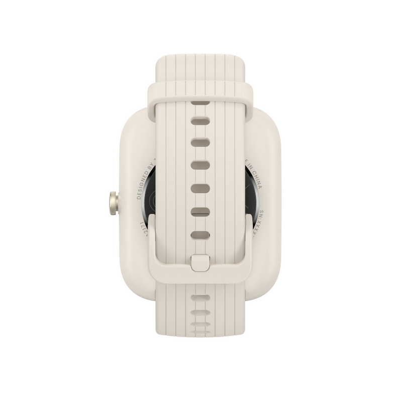 Amazfit Bip 3 Pro - Cream - intelligente Uhr mit Riemen - Silikon - Cream - Handgelenkgröße: 153-218 mm - Anzeige 4.3 cm (1.69")