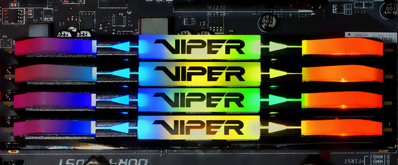 PATRIOT Viper Steel RGB - DDR4 - Kit - 16 GB: 2 x 8 GB